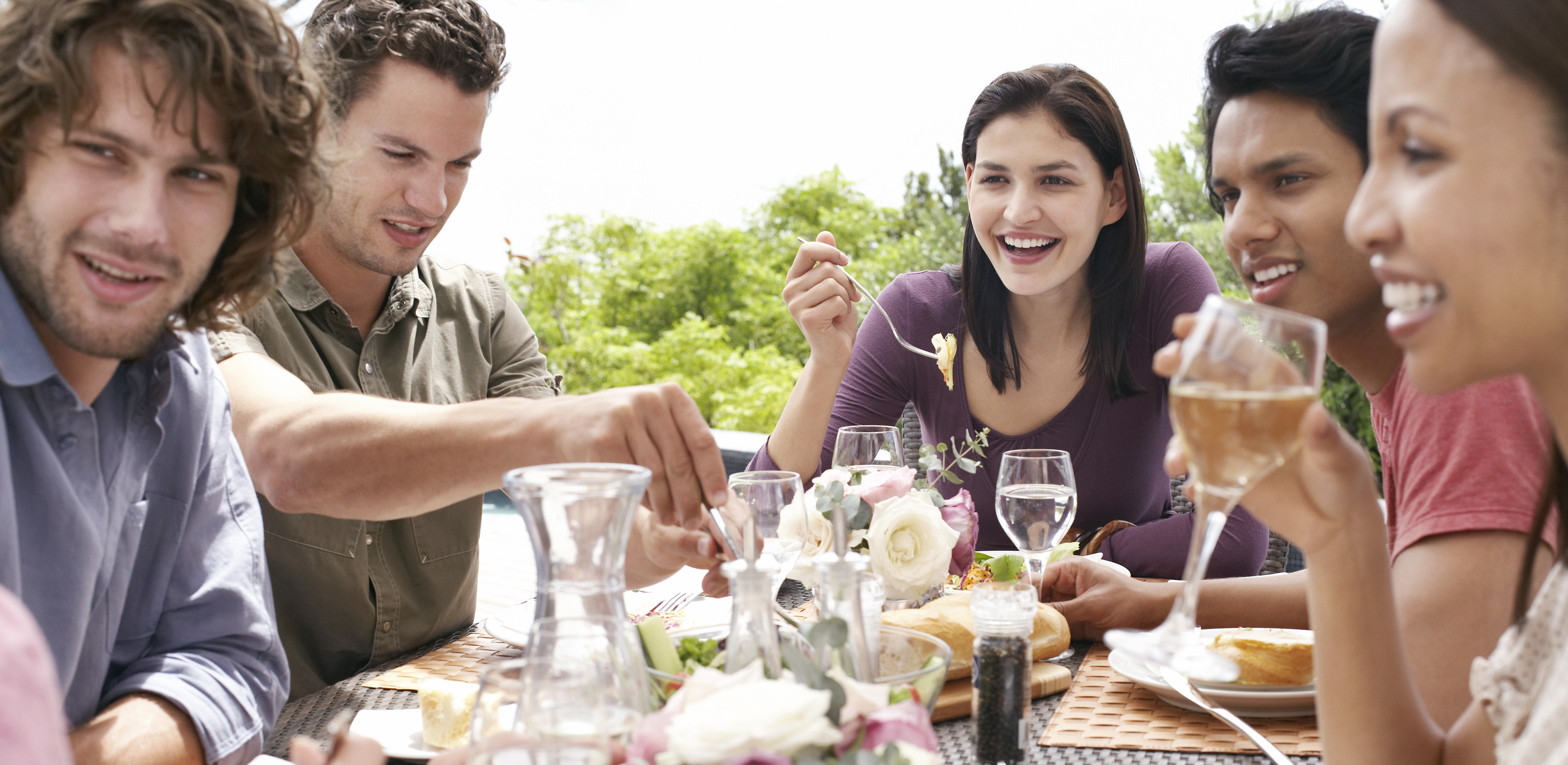 Repas entre amis ou en famille